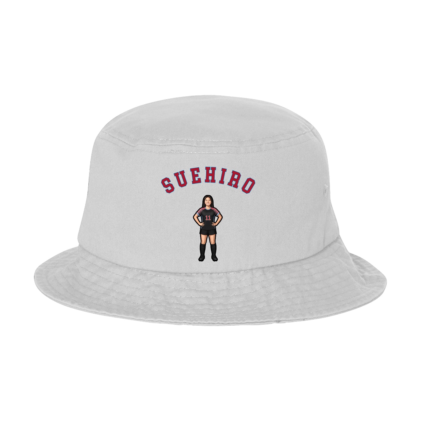 Bucket Cap — Shirsey Arch in White