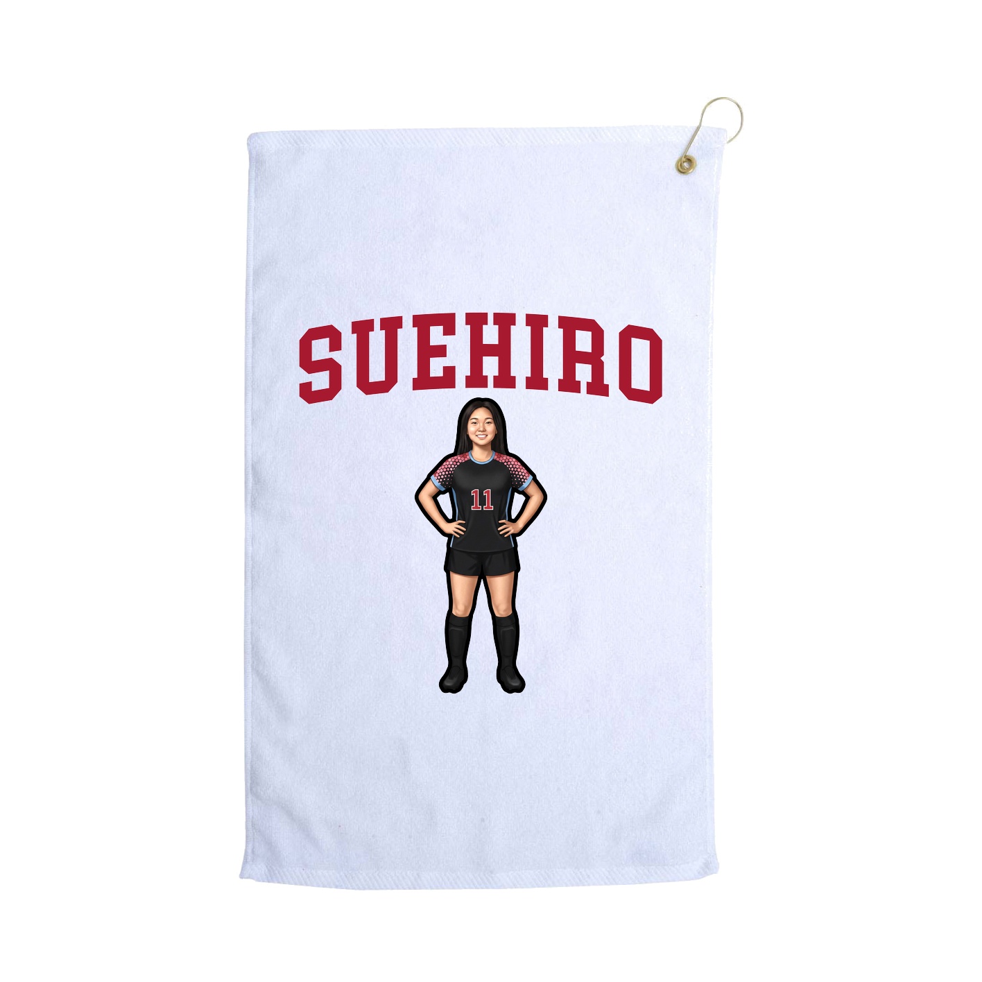Golf Towel — Shirsey in White