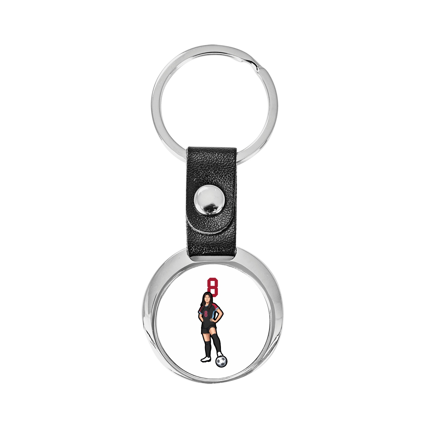 Key Chain — Number Top in Classic