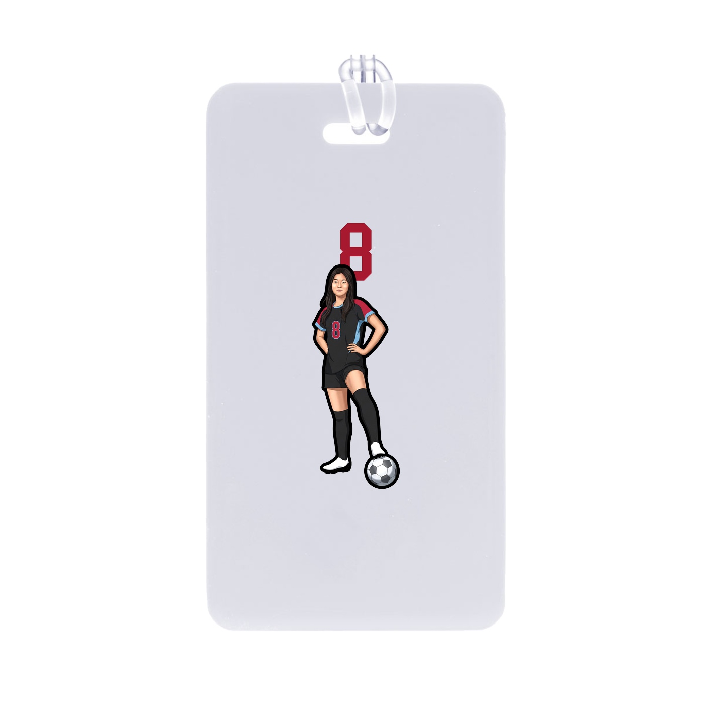 Bag Tag — Number Top in Classic