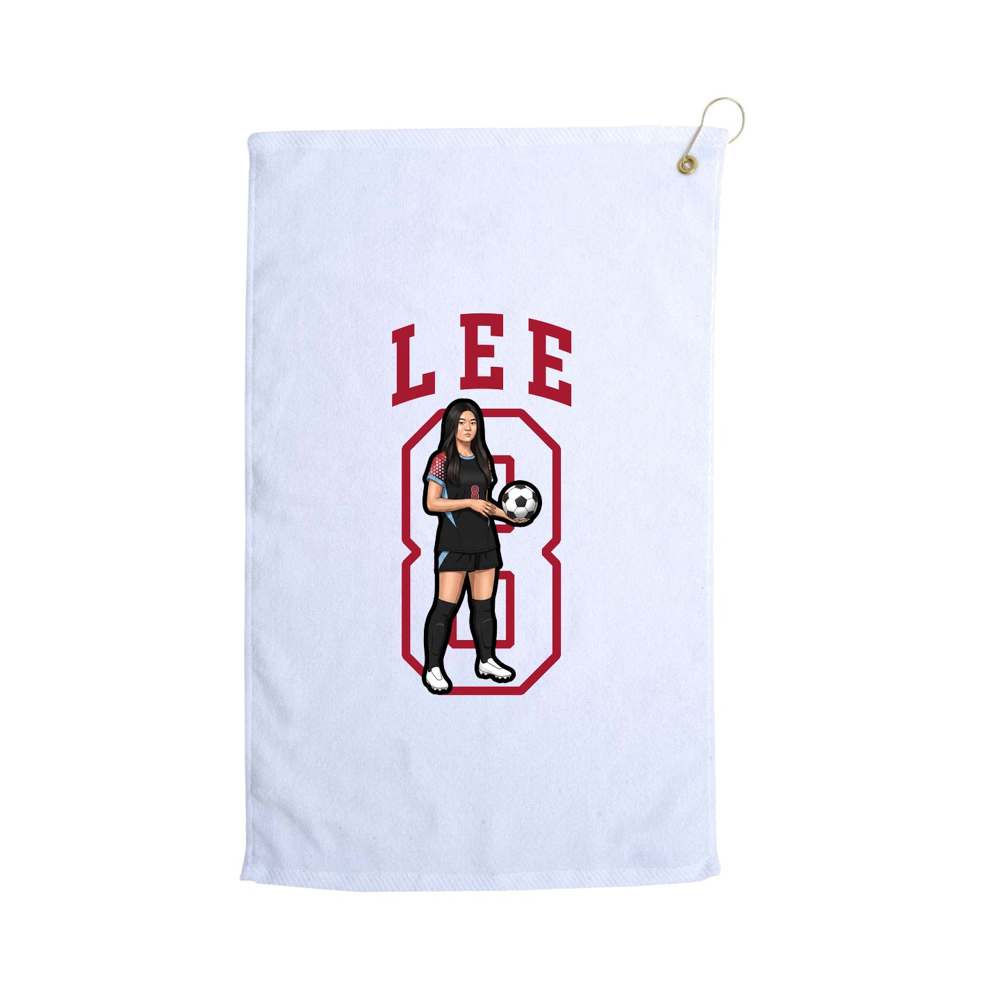 Golf Towel — Shirsey in White