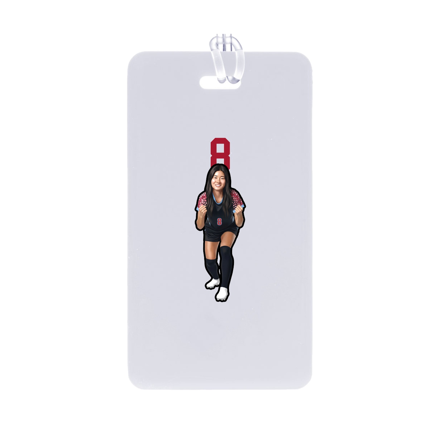 Bag Tag — Number Top in Classic