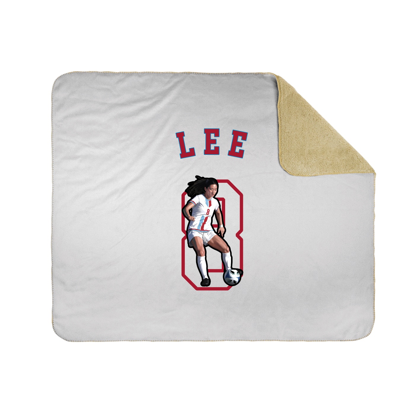 Throw Blanket — Shirsey Arch in White