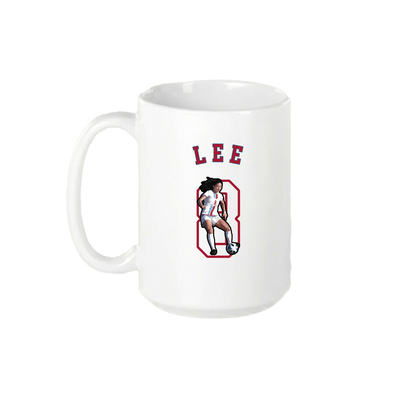 15oz Coffee Mug — Shirsey Arch in White