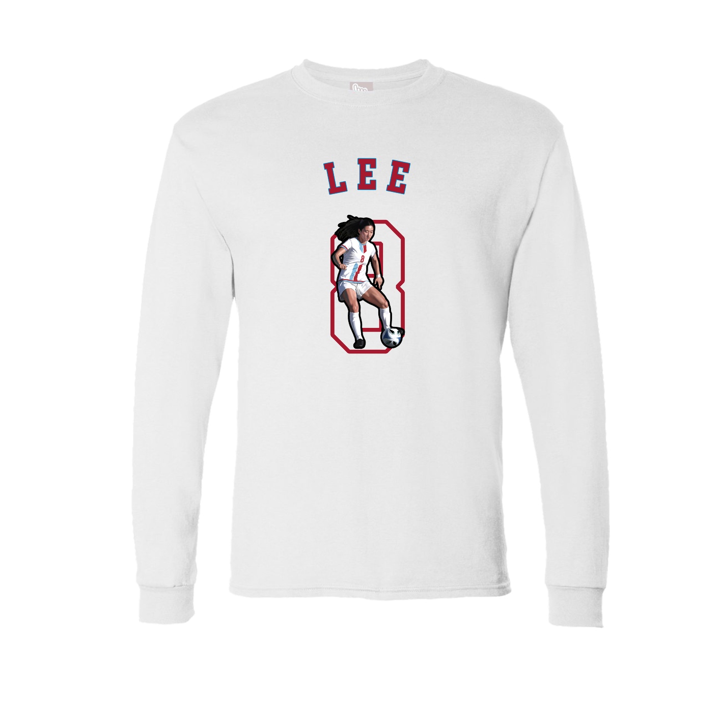 Long Sleeve Tee — Shirsey Arch in White