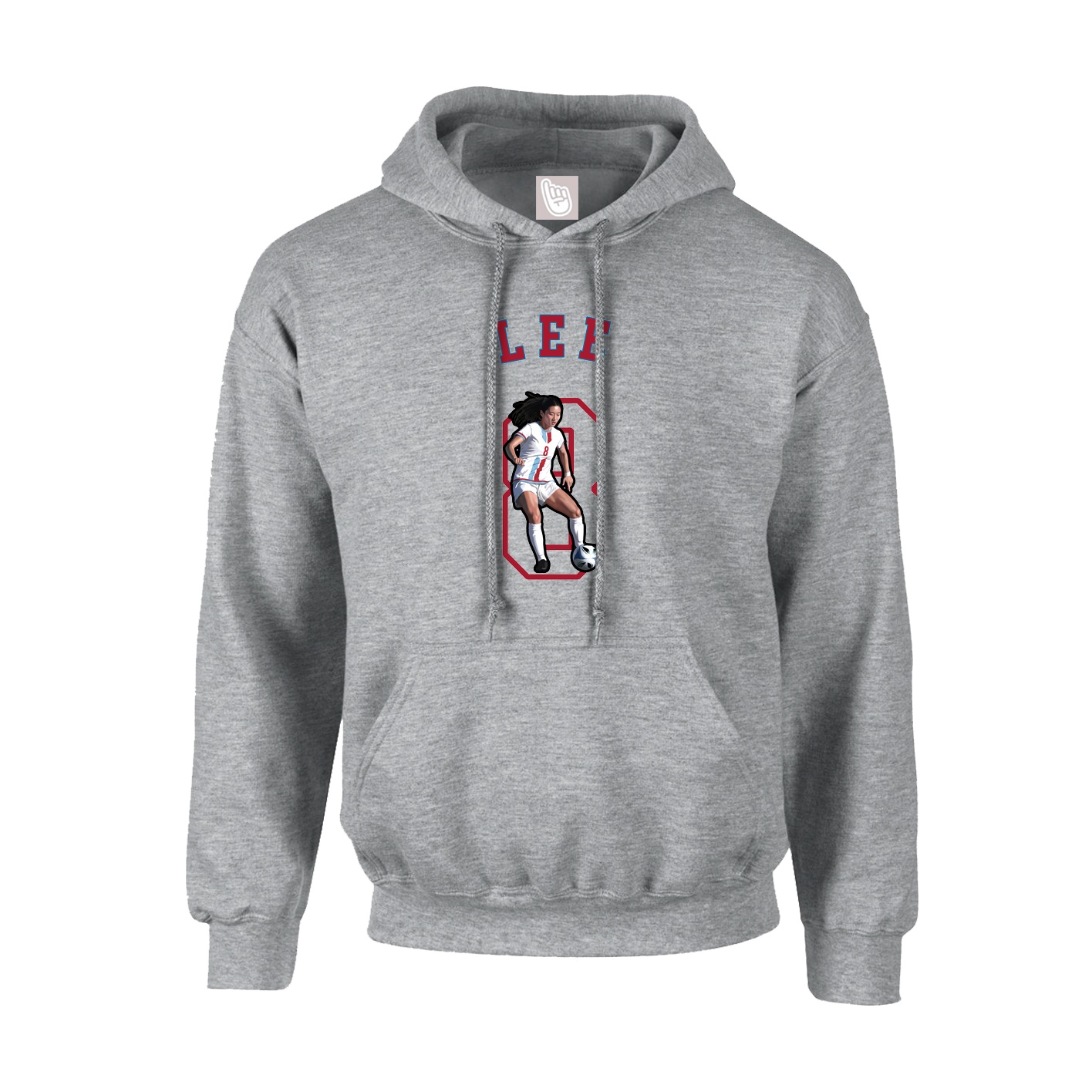 Youth Hoodie — Shirsey Arch in Grey