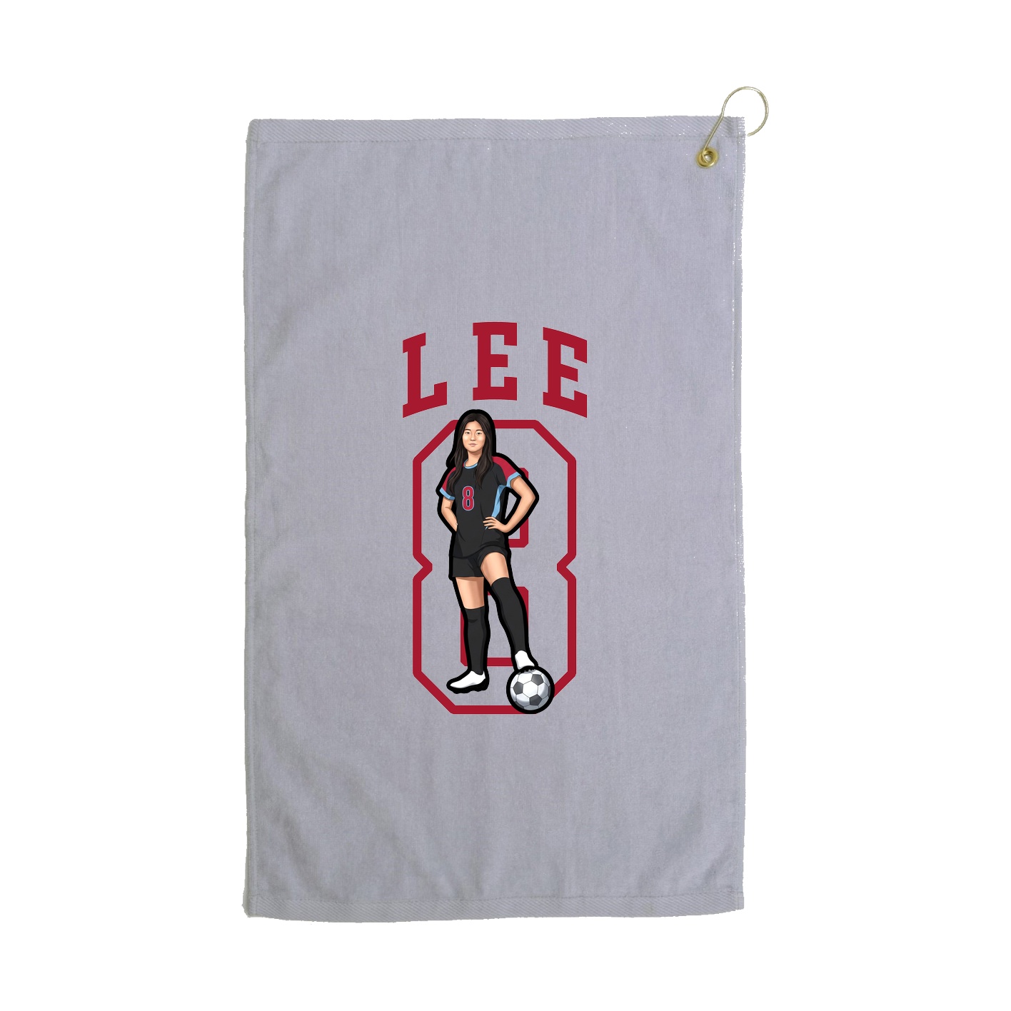 Golf Towel — Shirsey in Grey