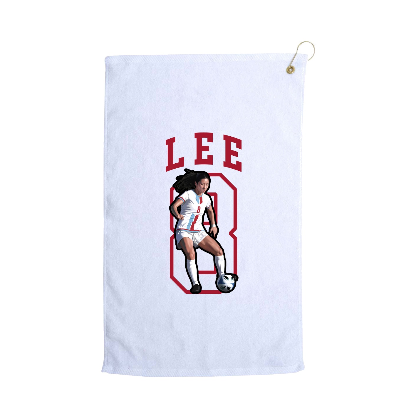Golf Towel — Shirsey in White