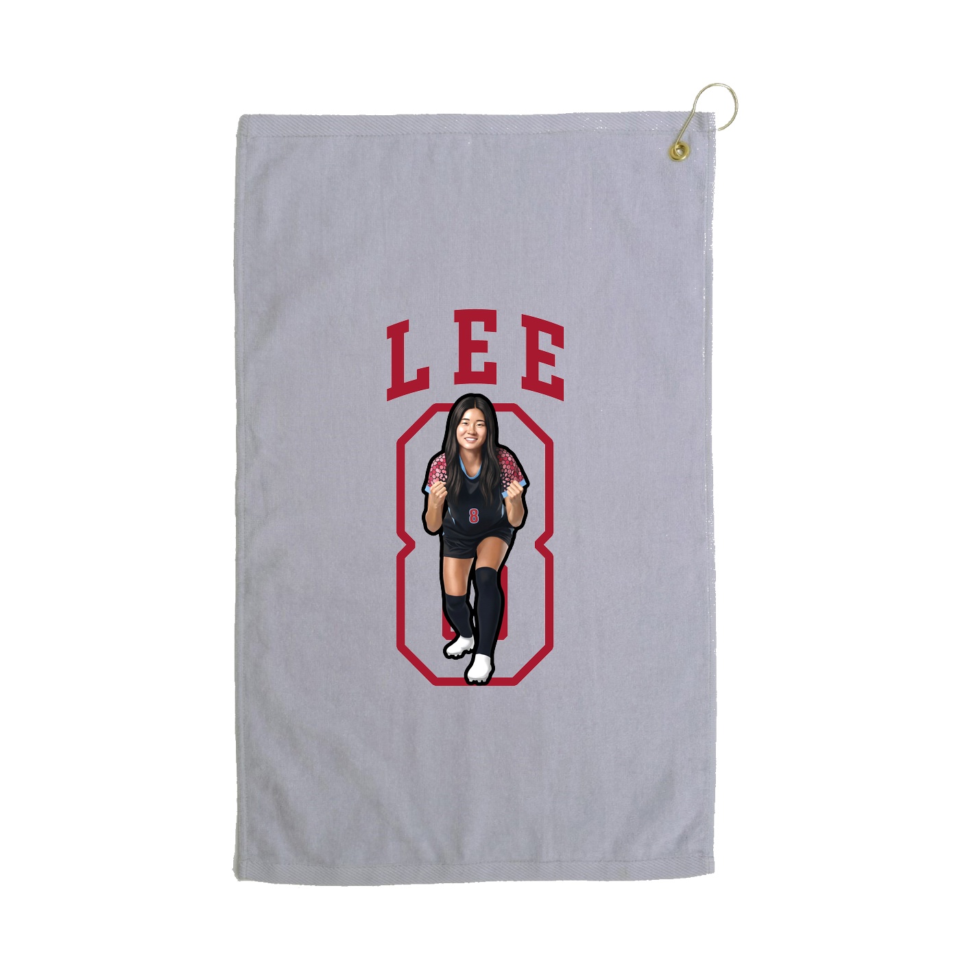 Golf Towel — Shirsey in Grey