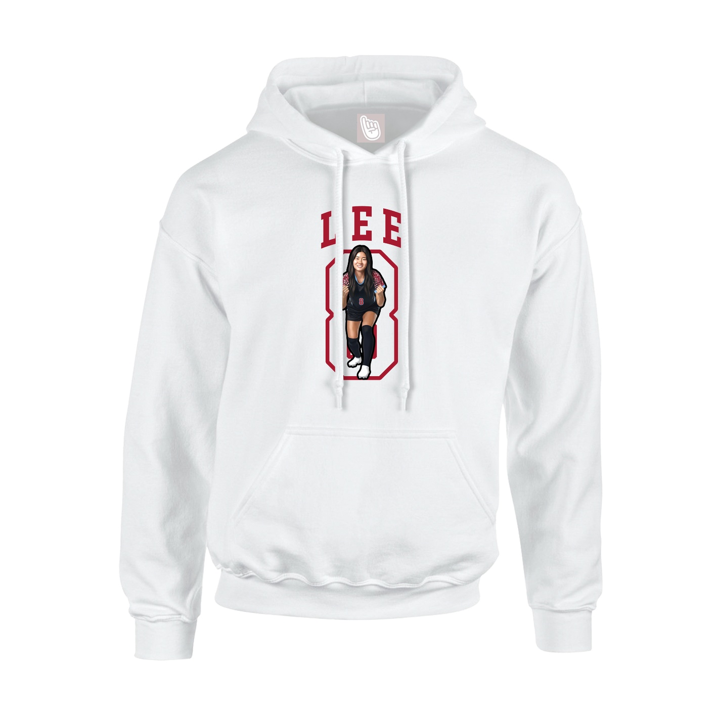 Youth Hoodie — Shirsey in White
