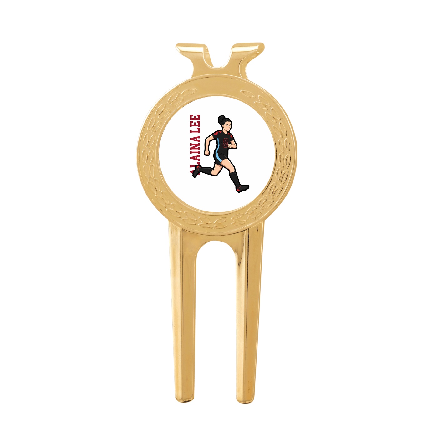Divot Tool with Ball Marker — Name Vertical in Classic