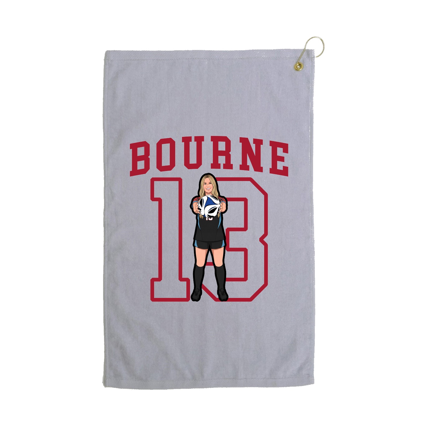 Golf Towel — Shirsey in Grey