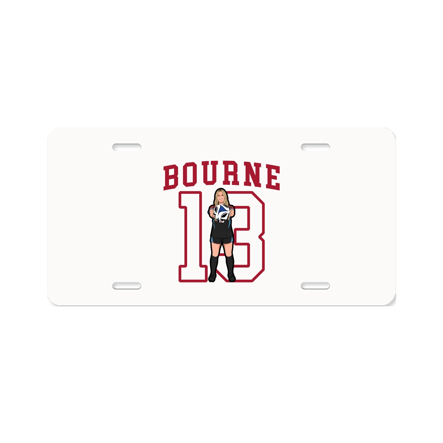 License Plate — Shirsey in Classic