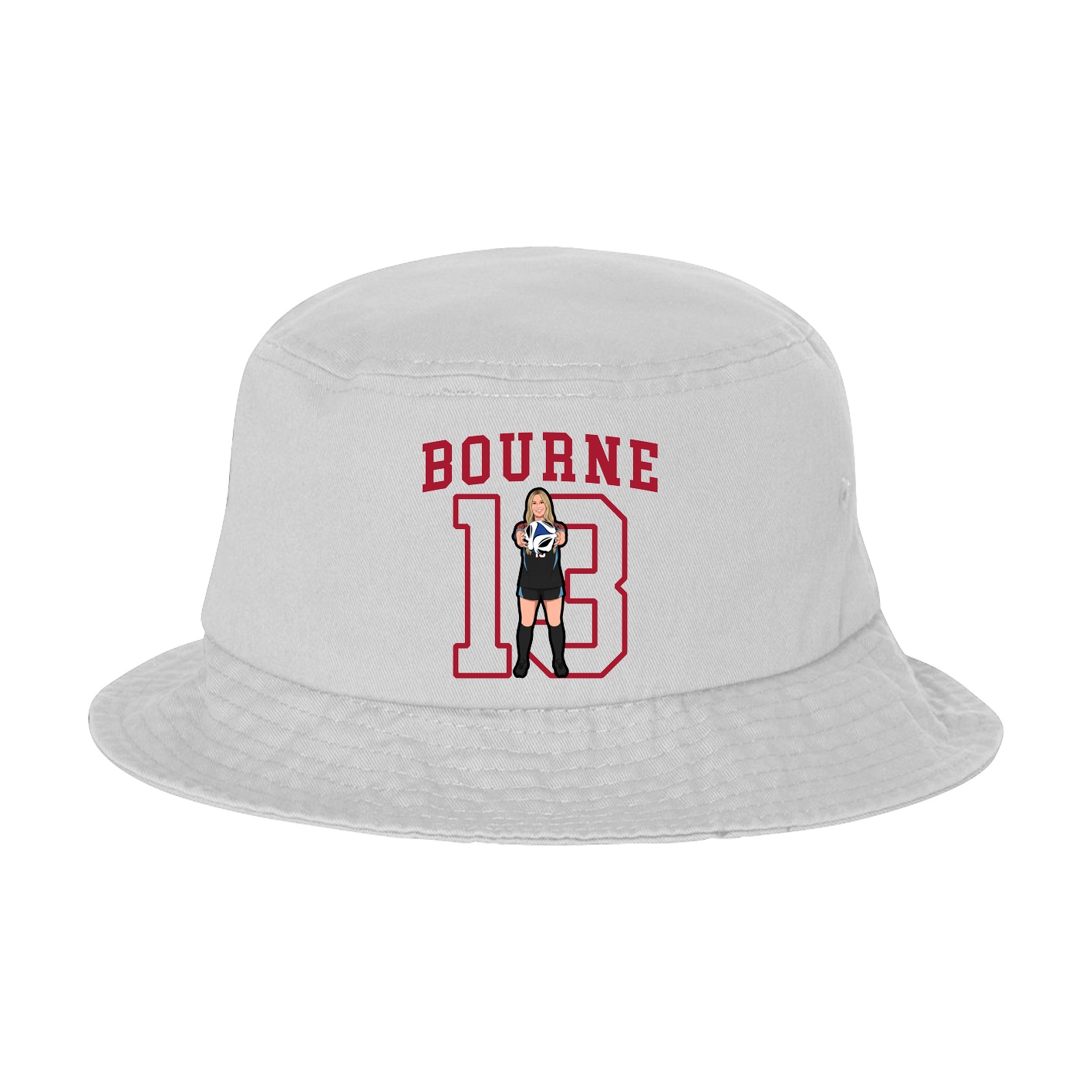 Bucket Cap — Shirsey in White