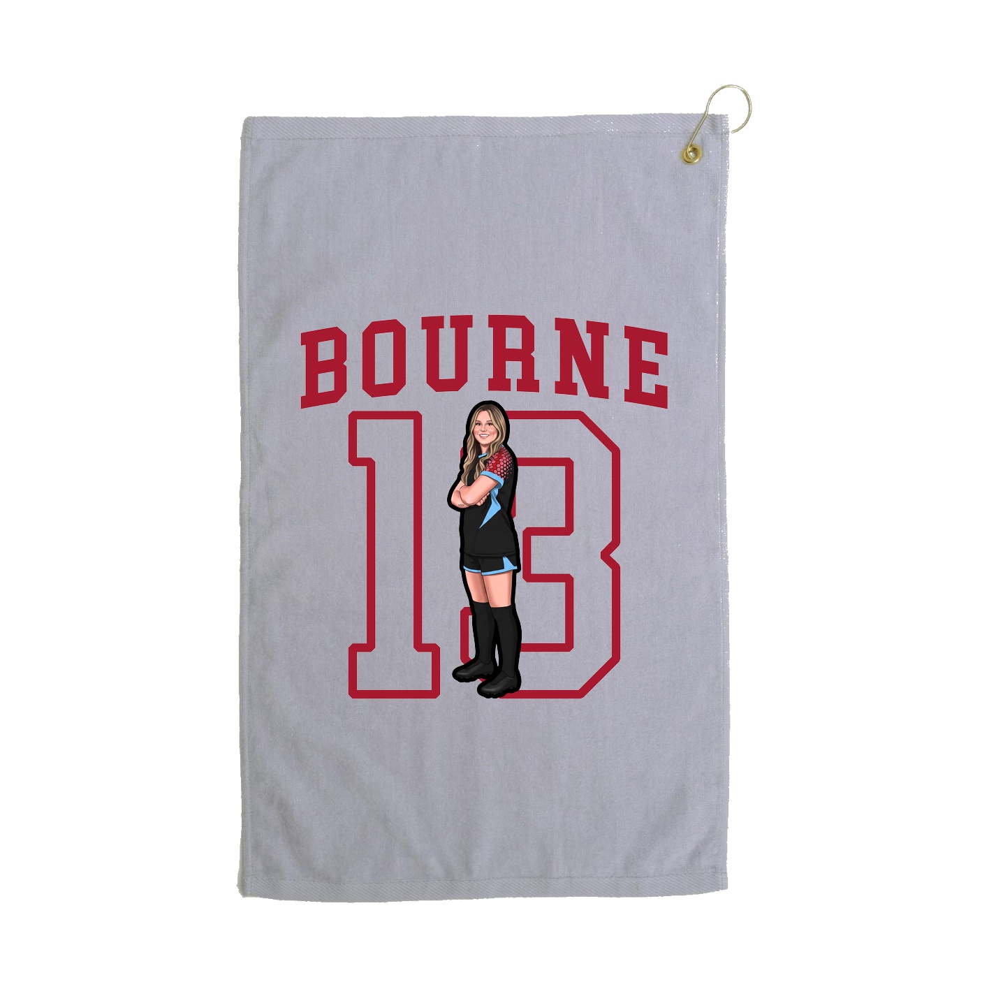 Golf Towel — Shirsey in Grey