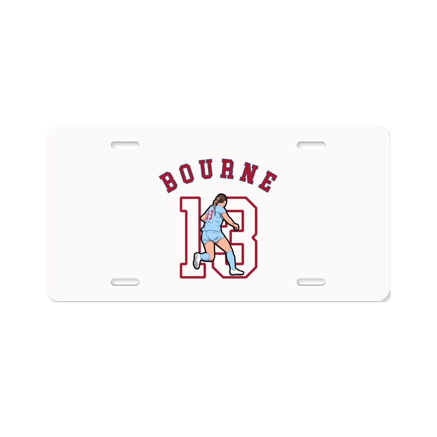 License Plate — Shirsey Arch in Classic