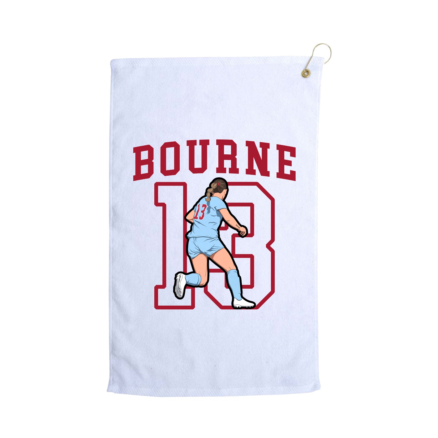 Golf Towel — Shirsey in White