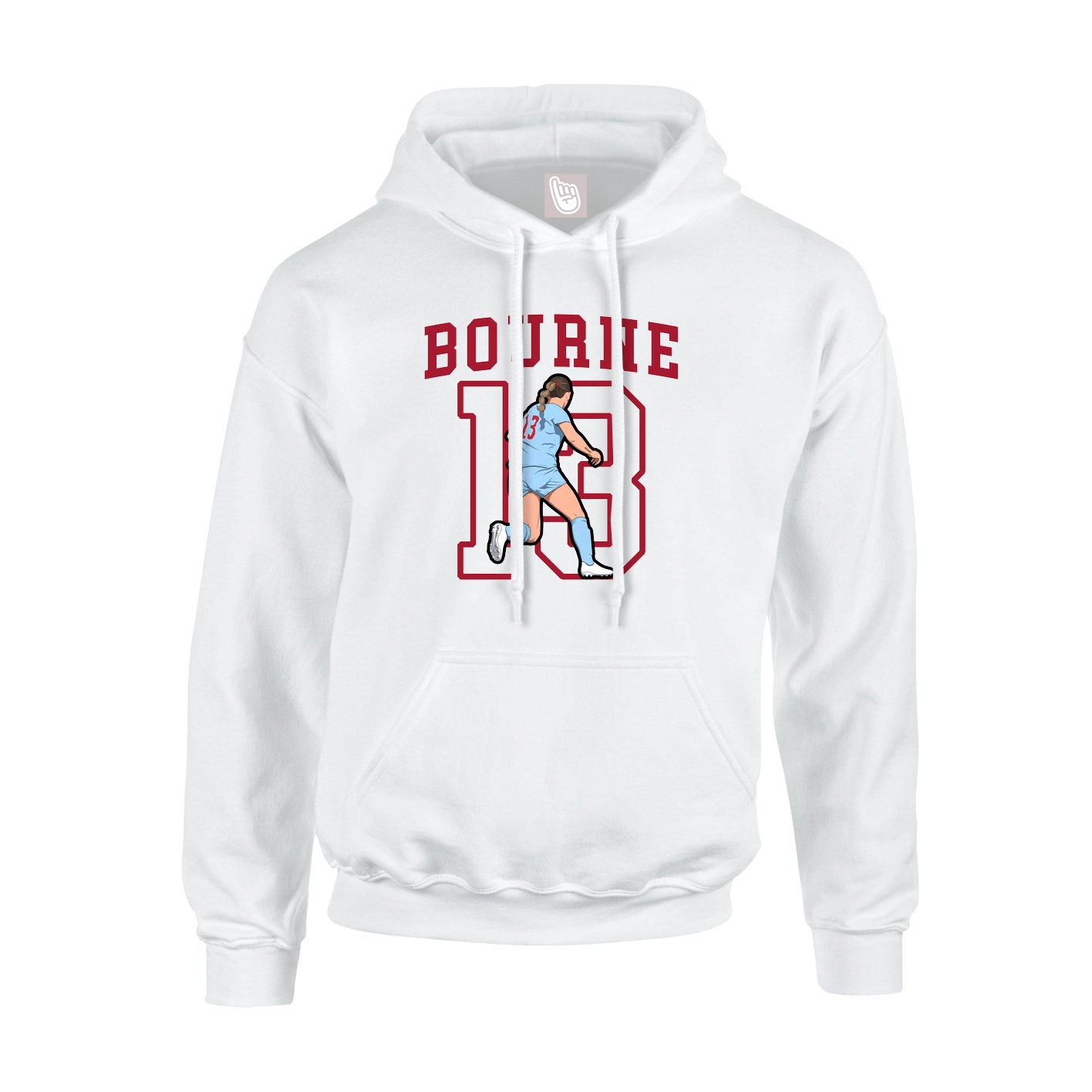 Youth Hoodie — Shirsey in White