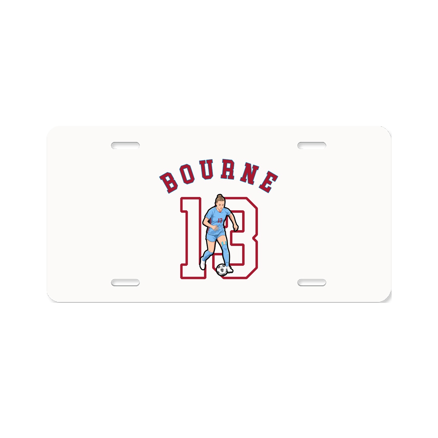 License Plate — Shirsey Arch in Classic
