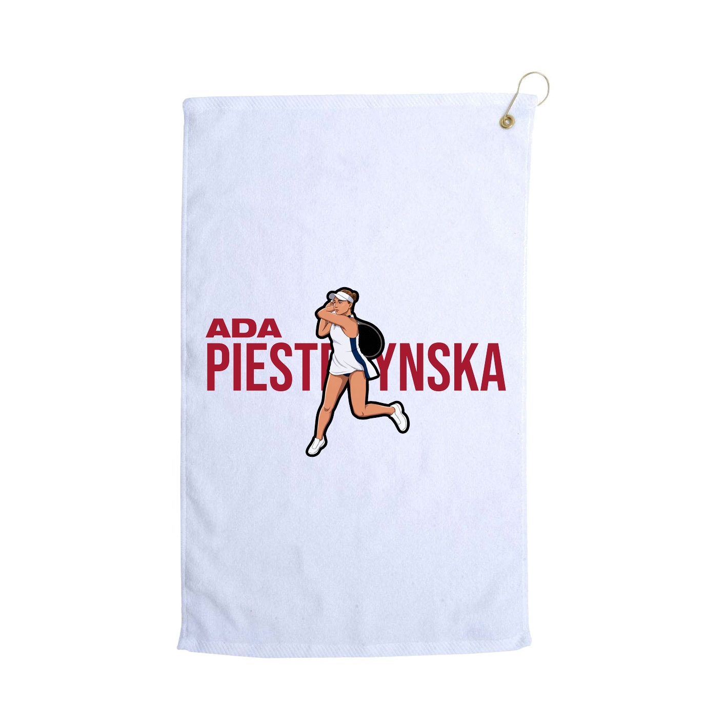 Golf Towel — Player Name in White