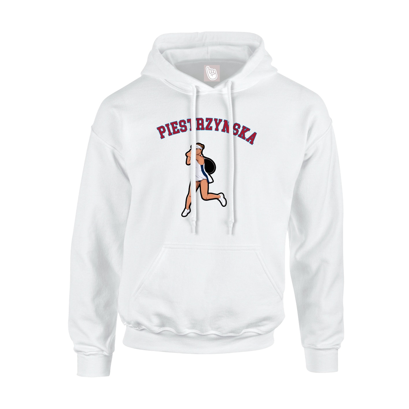 Youth Hoodie — Shirsey Arch in White