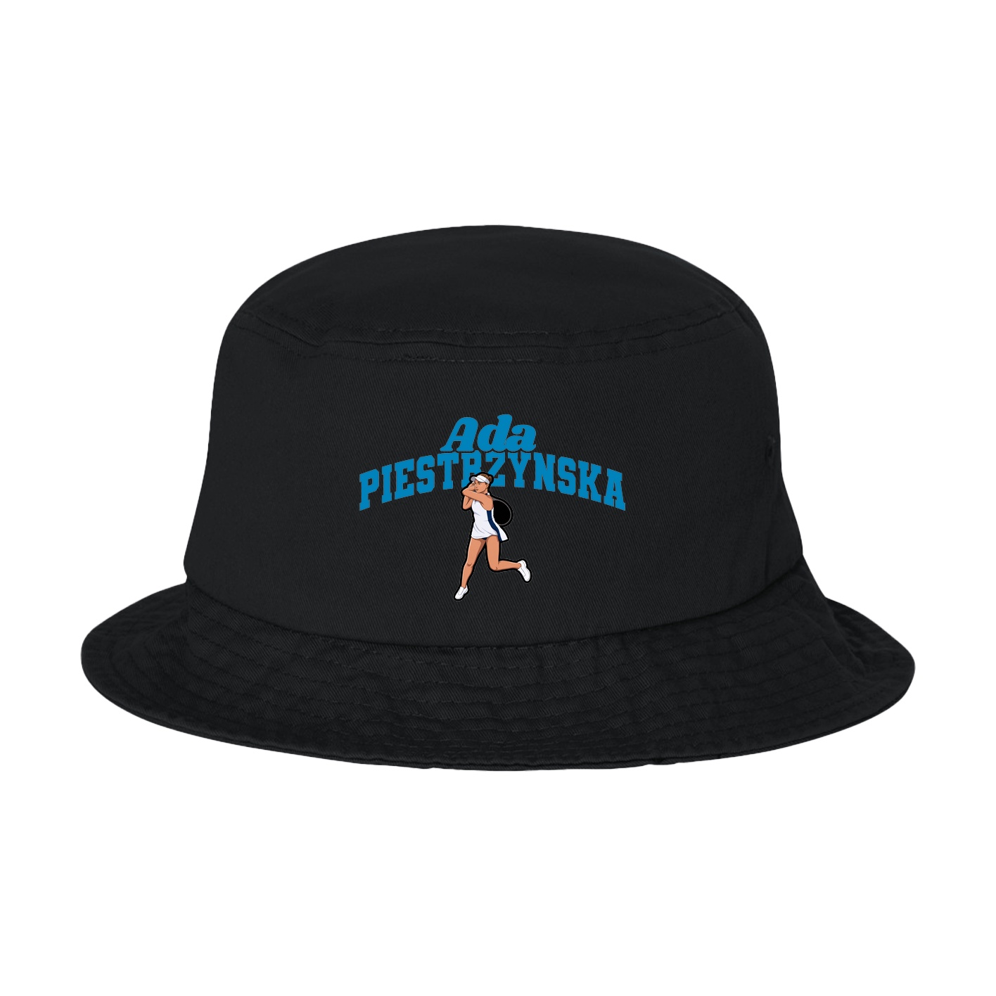Bucket Cap — Signature Arch in Black