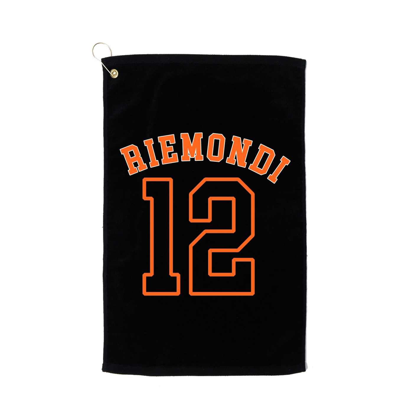 Golf Towel — Shirsey Arch in Black