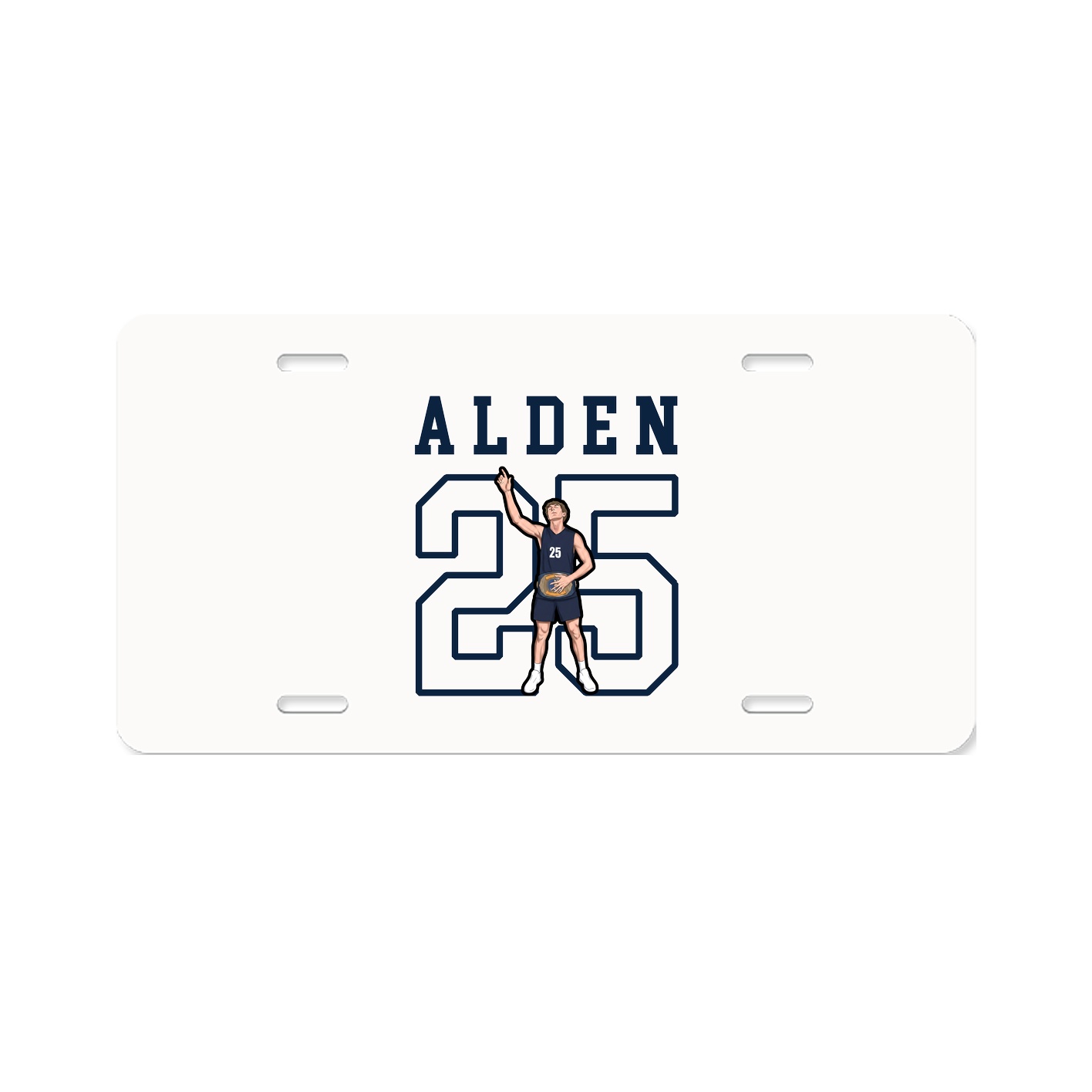 License Plate — Shirsey in Classic