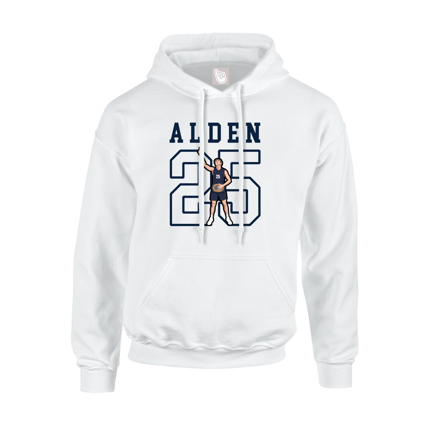 Youth Hoodie — Shirsey in White