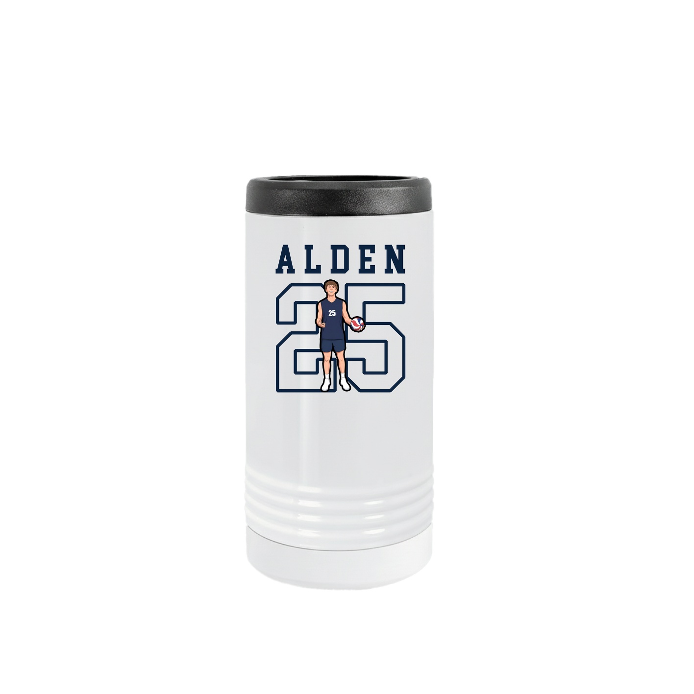 Slim Beverage Holder — Shirsey in White