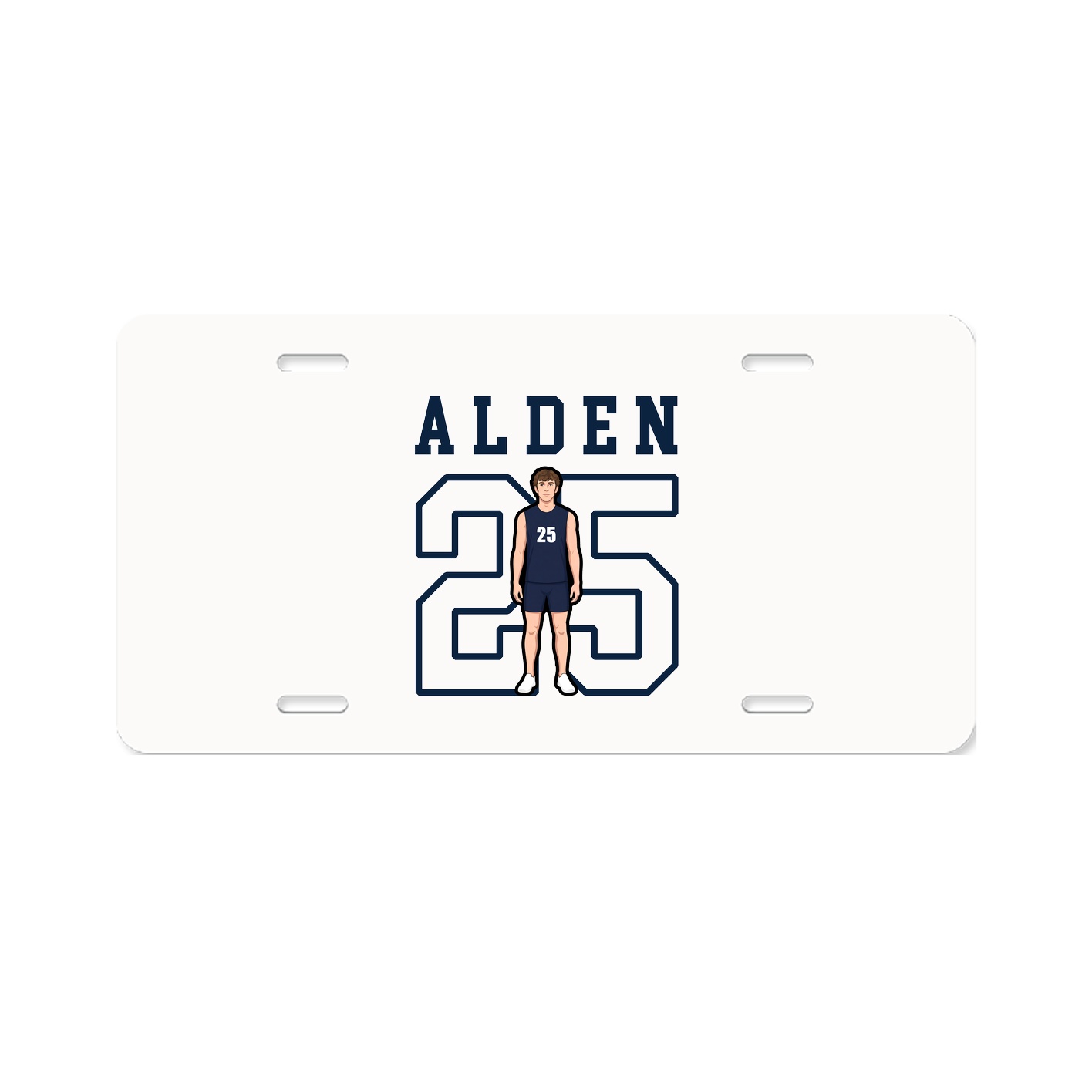 License Plate — Shirsey in Classic