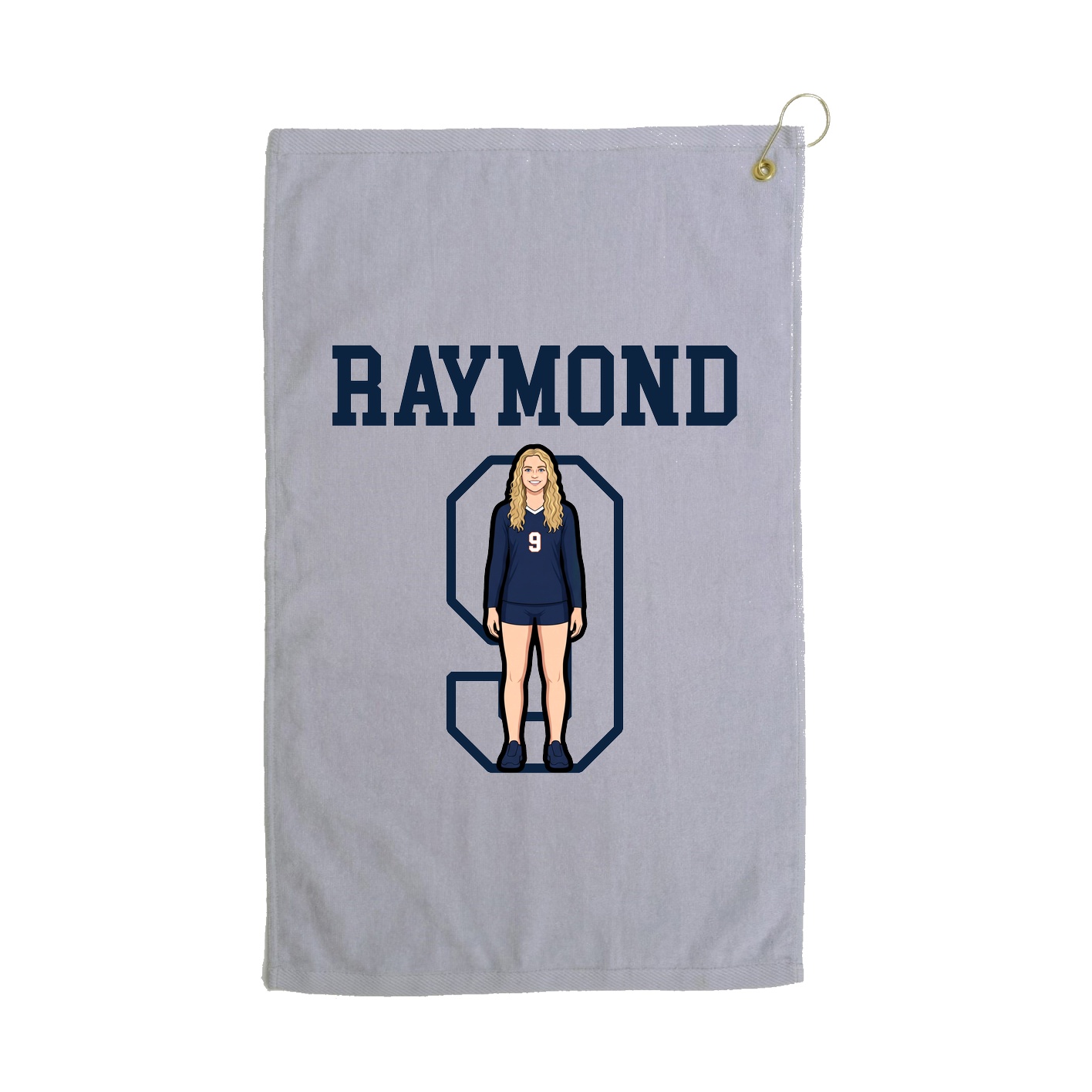 Golf Towel — Shirsey in Grey