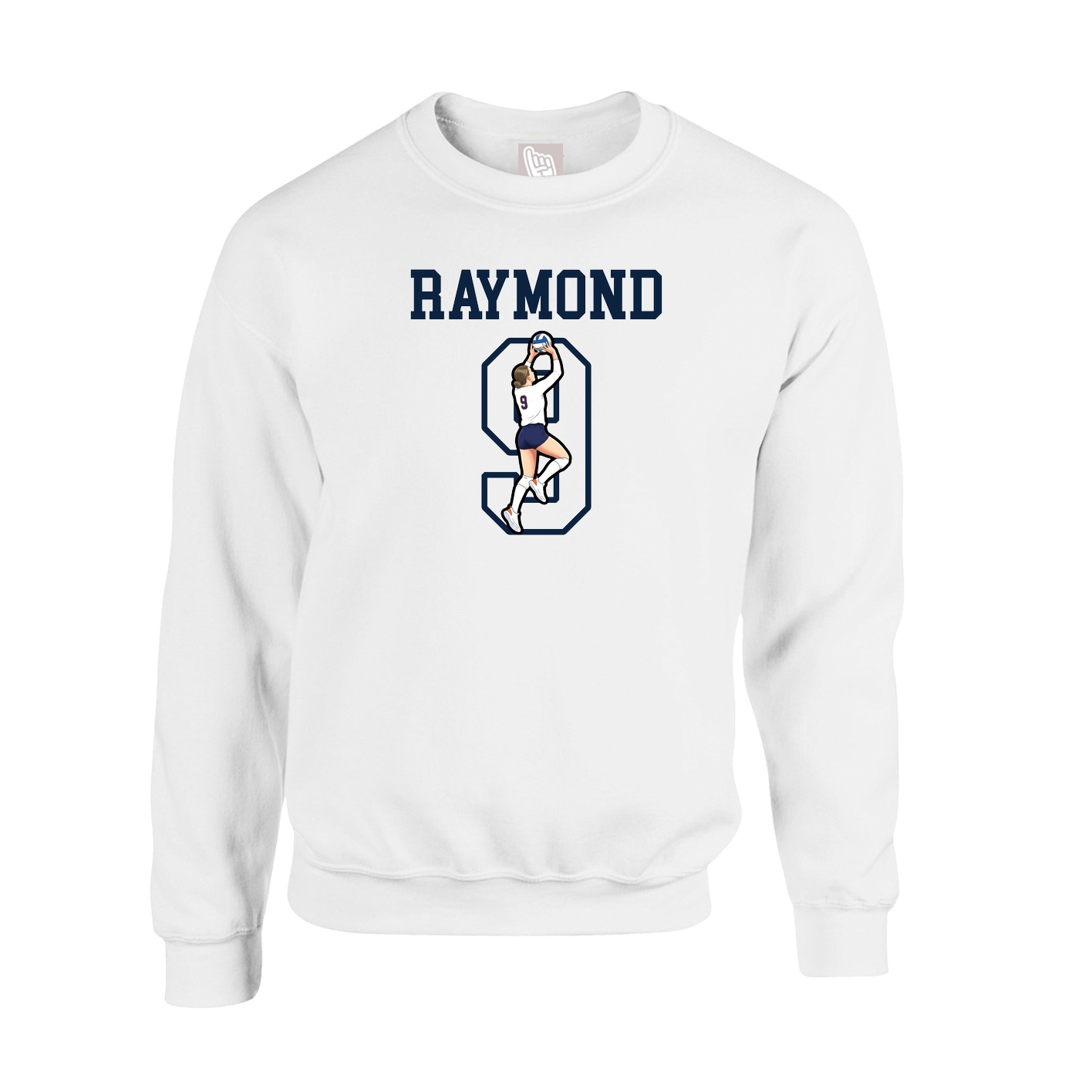 Fleece Crew — Shirsey in White
