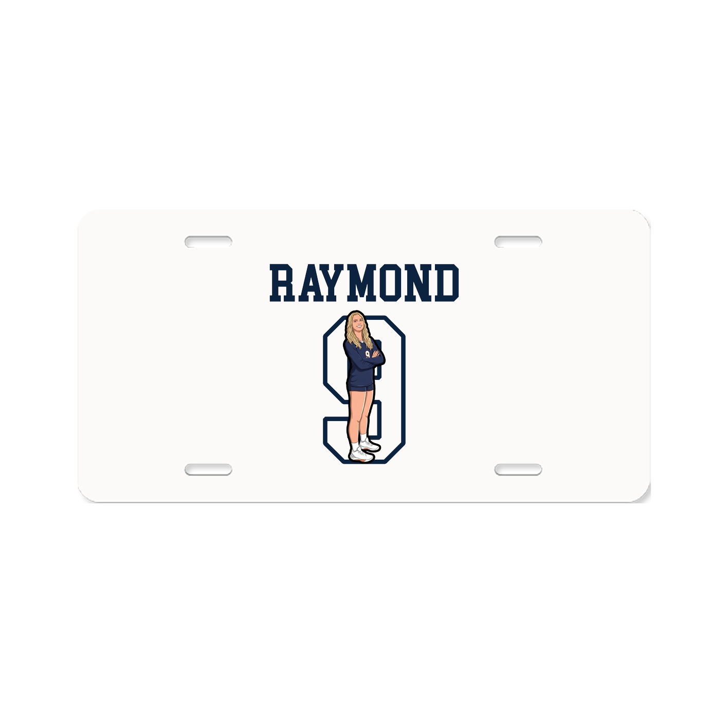 License Plate — Shirsey in Classic