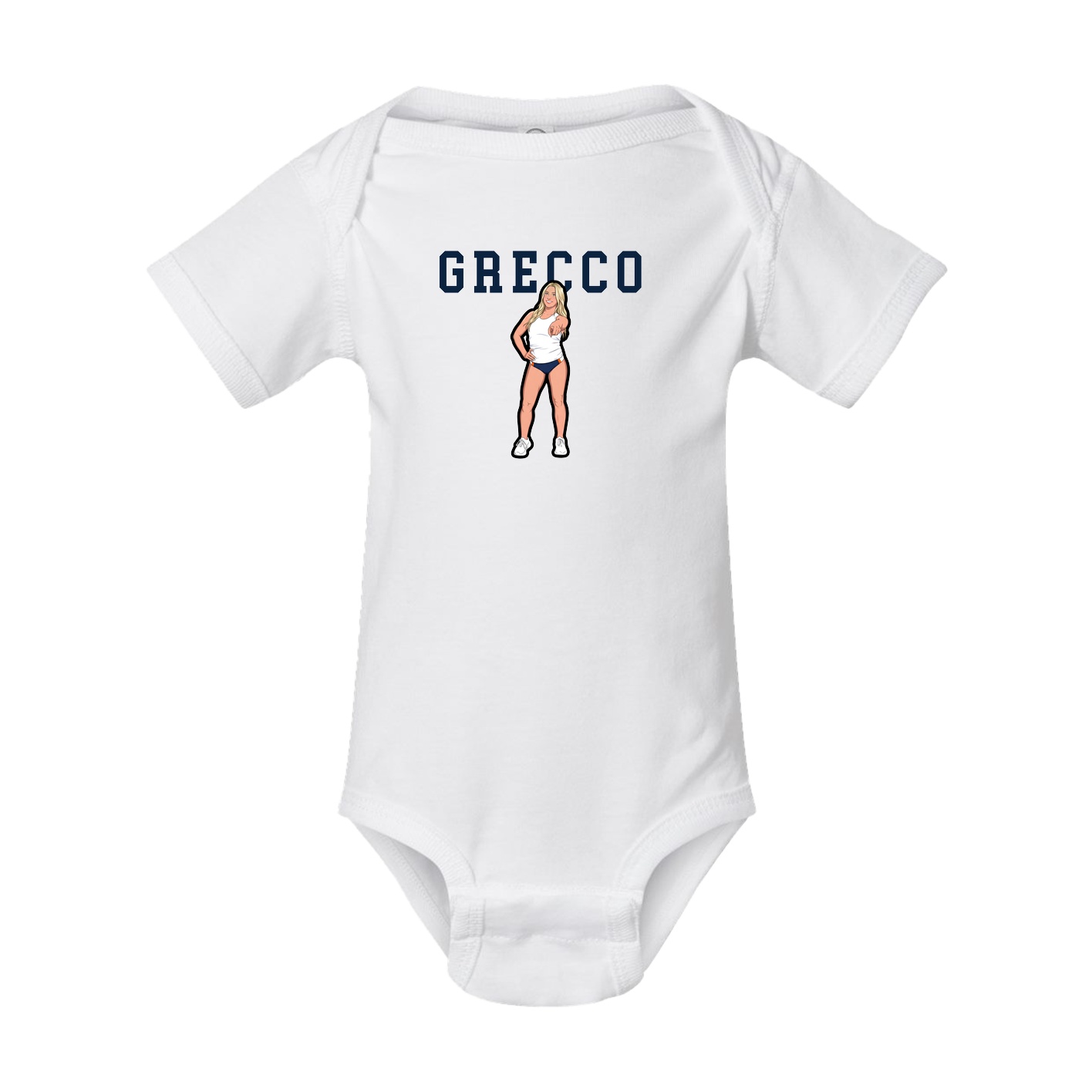 Baby Onesie — Shirsey in White