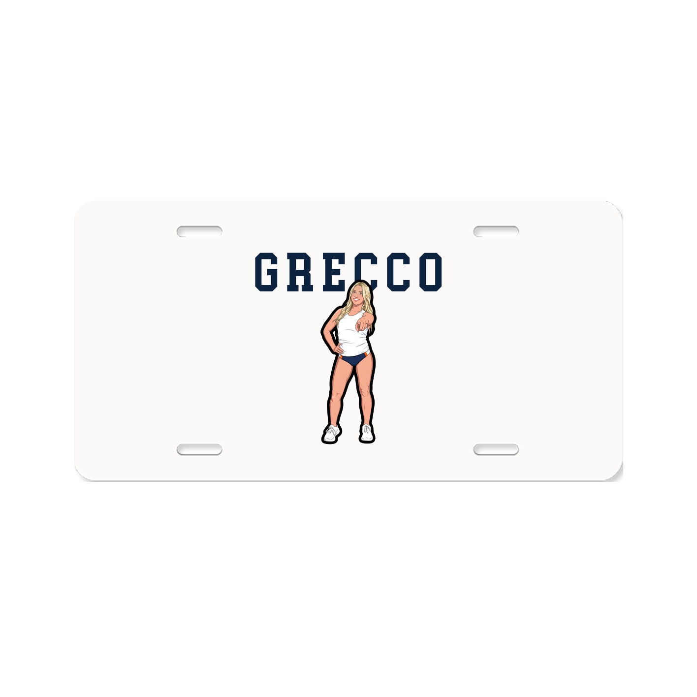 License Plate — Shirsey in Classic