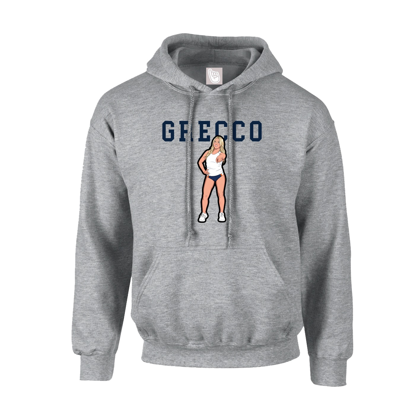 Youth Hoodie — Shirsey in Grey