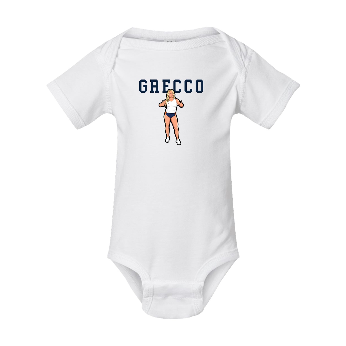 Baby Onesie — Shirsey in White