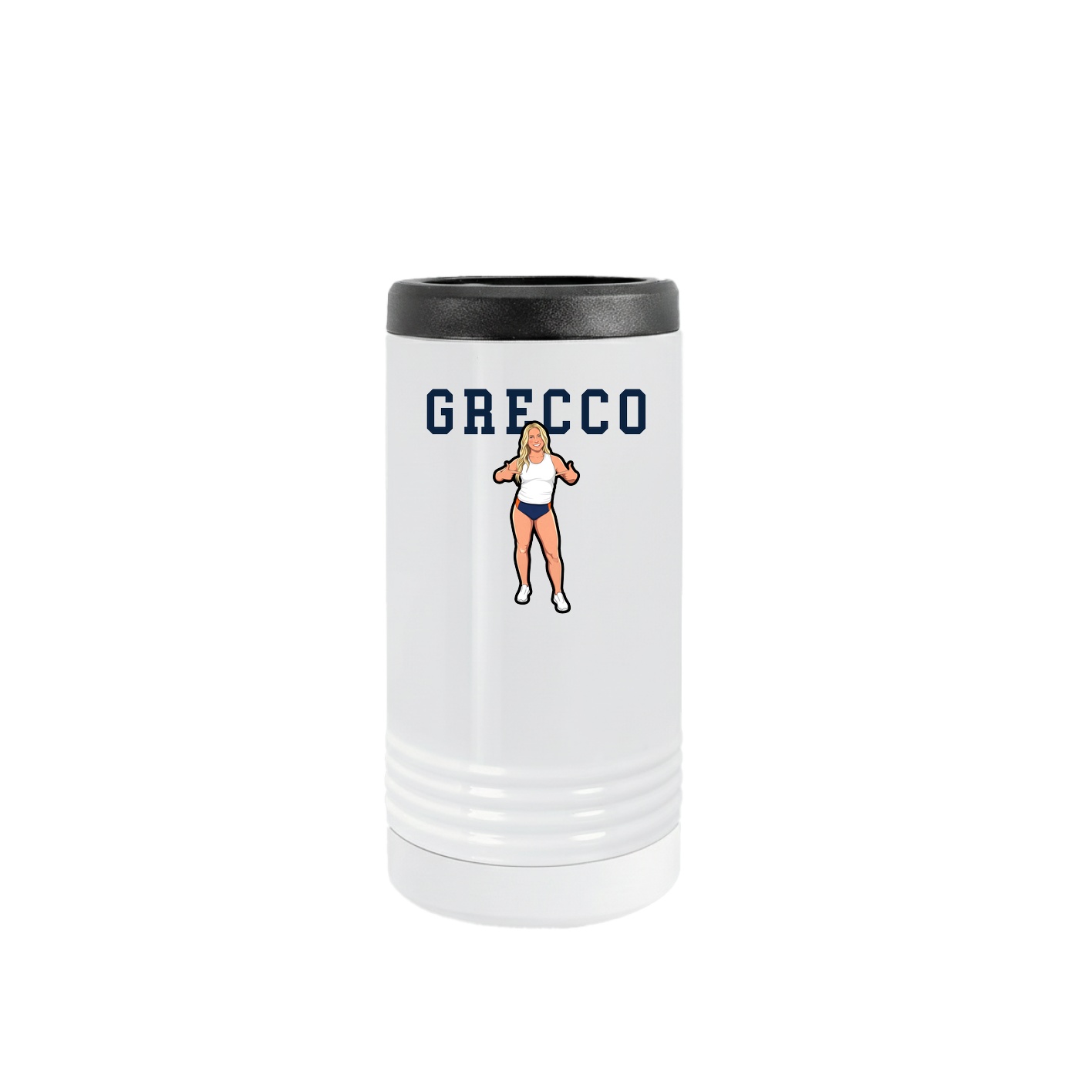 Slim Beverage Holder — Shirsey in White