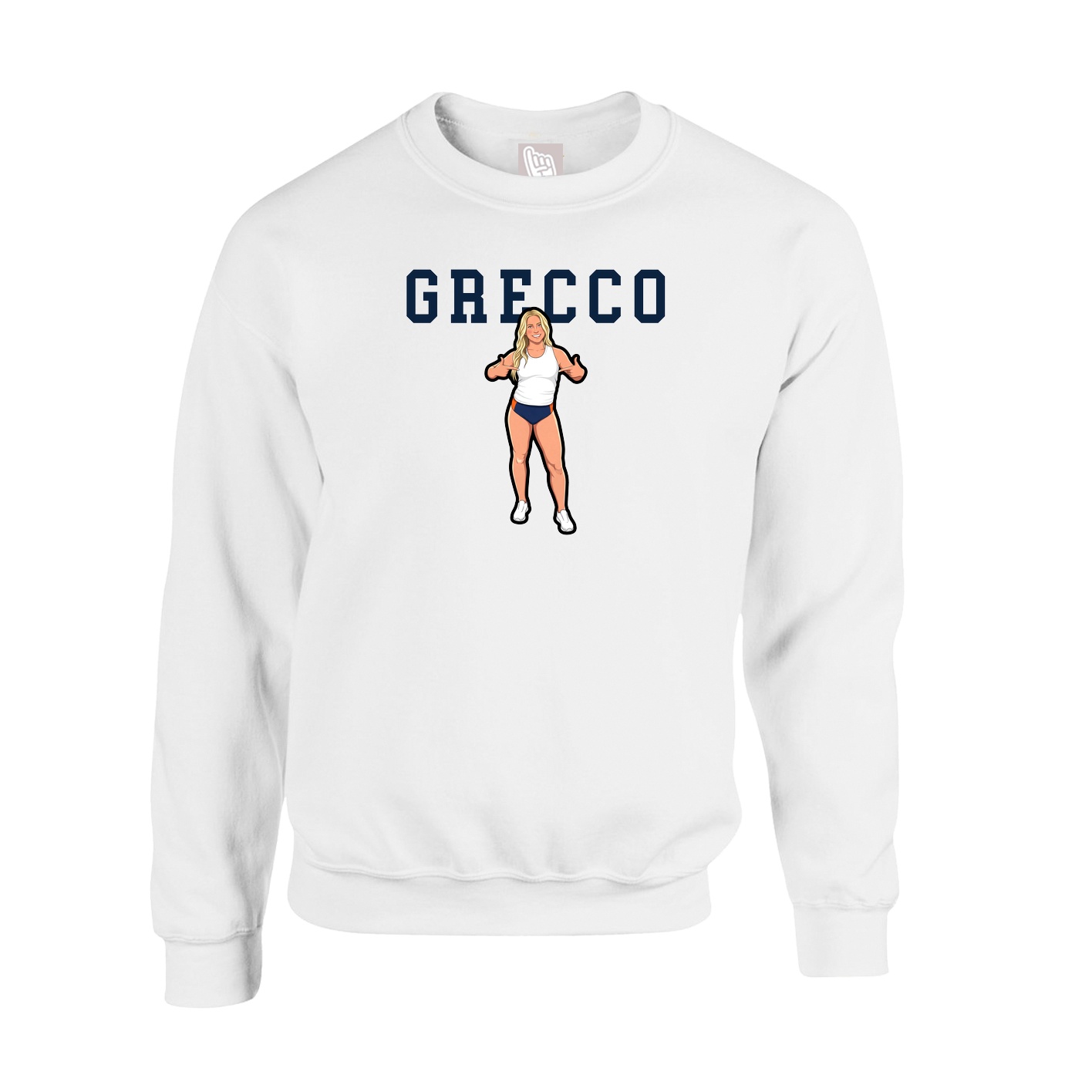 Fleece Crew — Shirsey in White