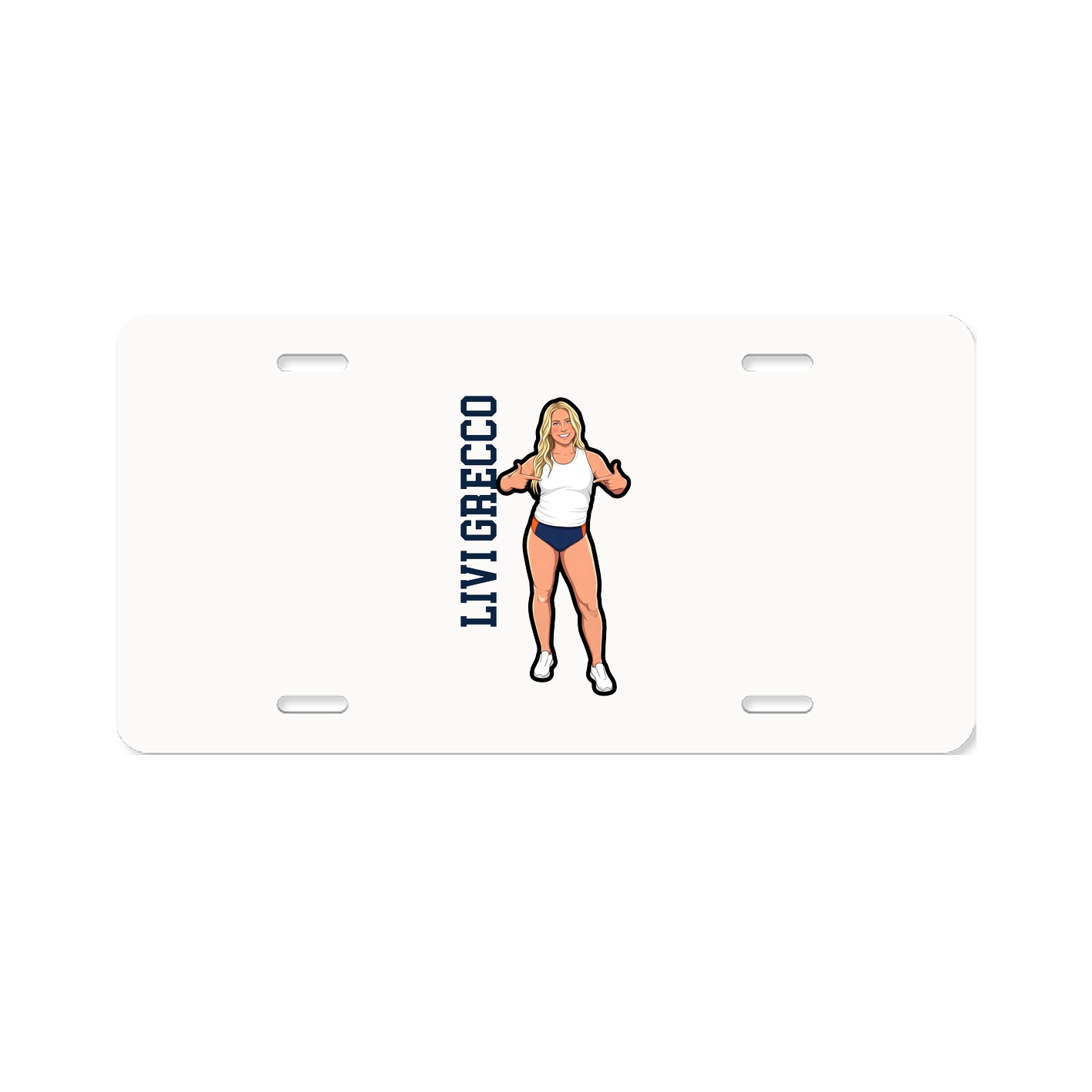 Aluminum License Plate
