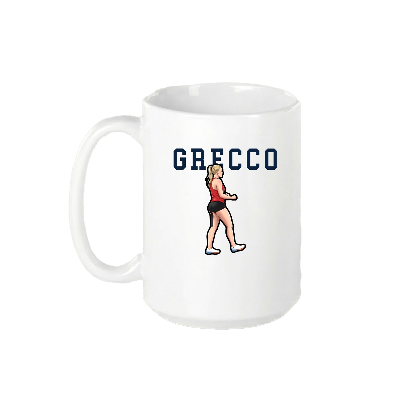 15oz Coffee Mug — Shirsey in White