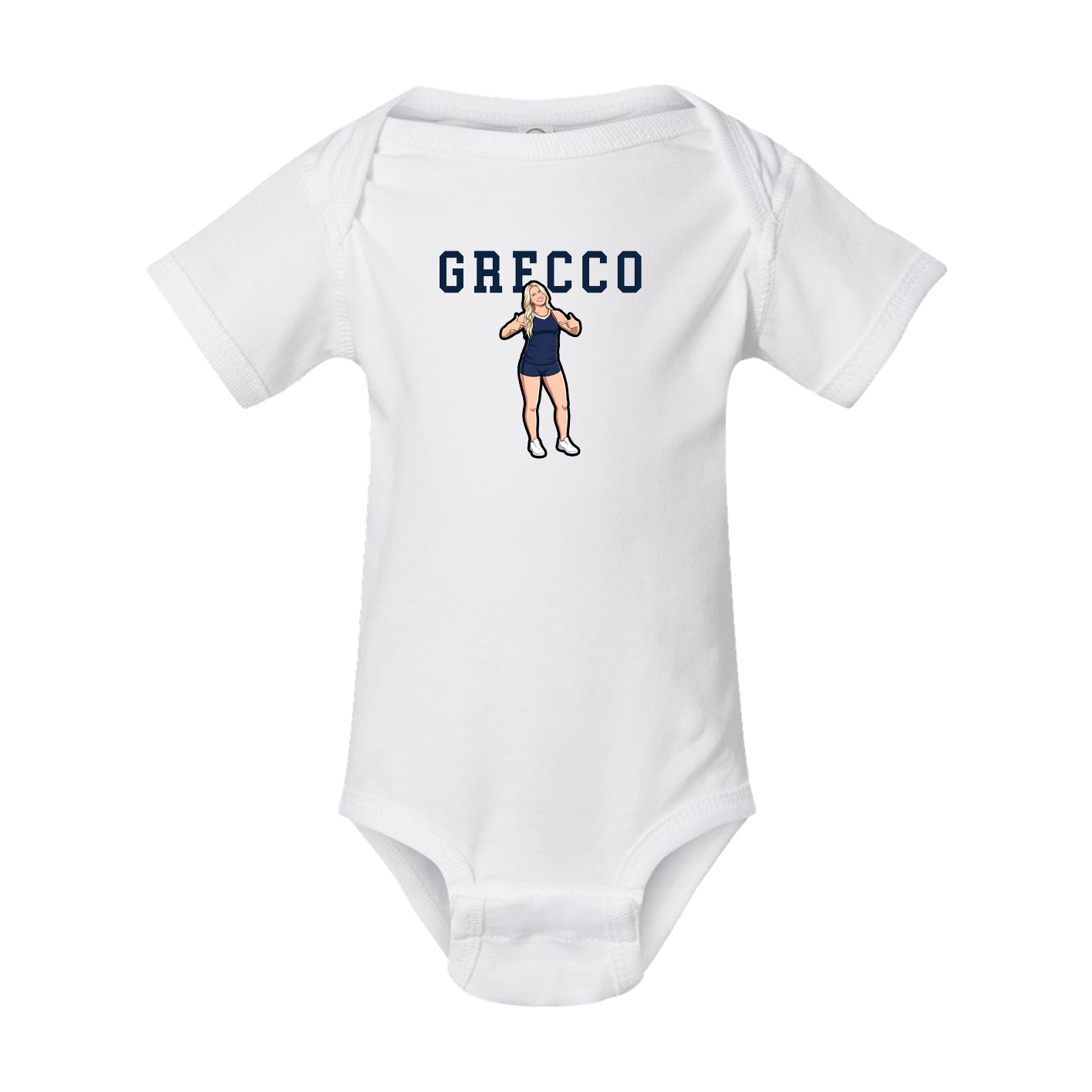 Baby Onesie — Shirsey in White