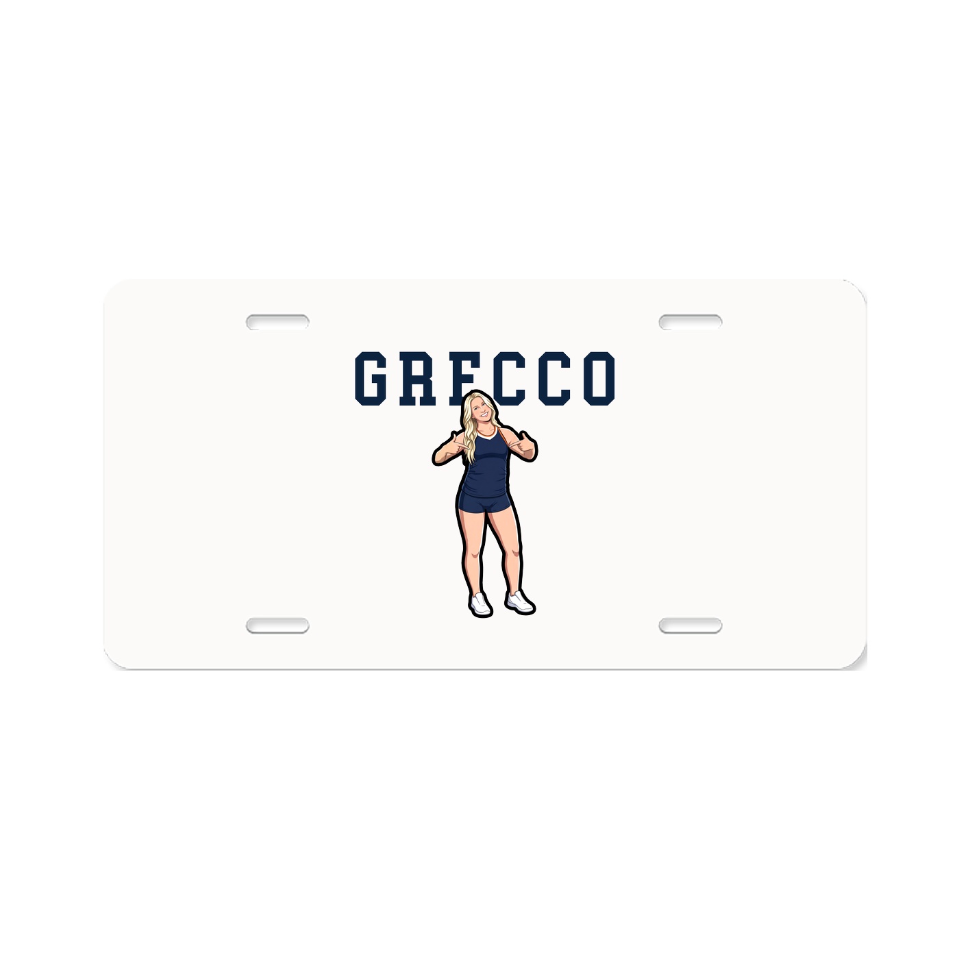 License Plate — Shirsey in Classic
