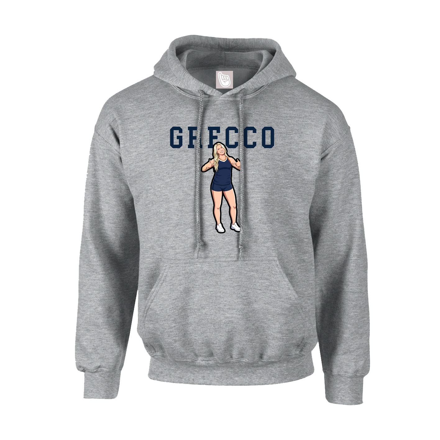 Youth Hoodie — Shirsey in Grey
