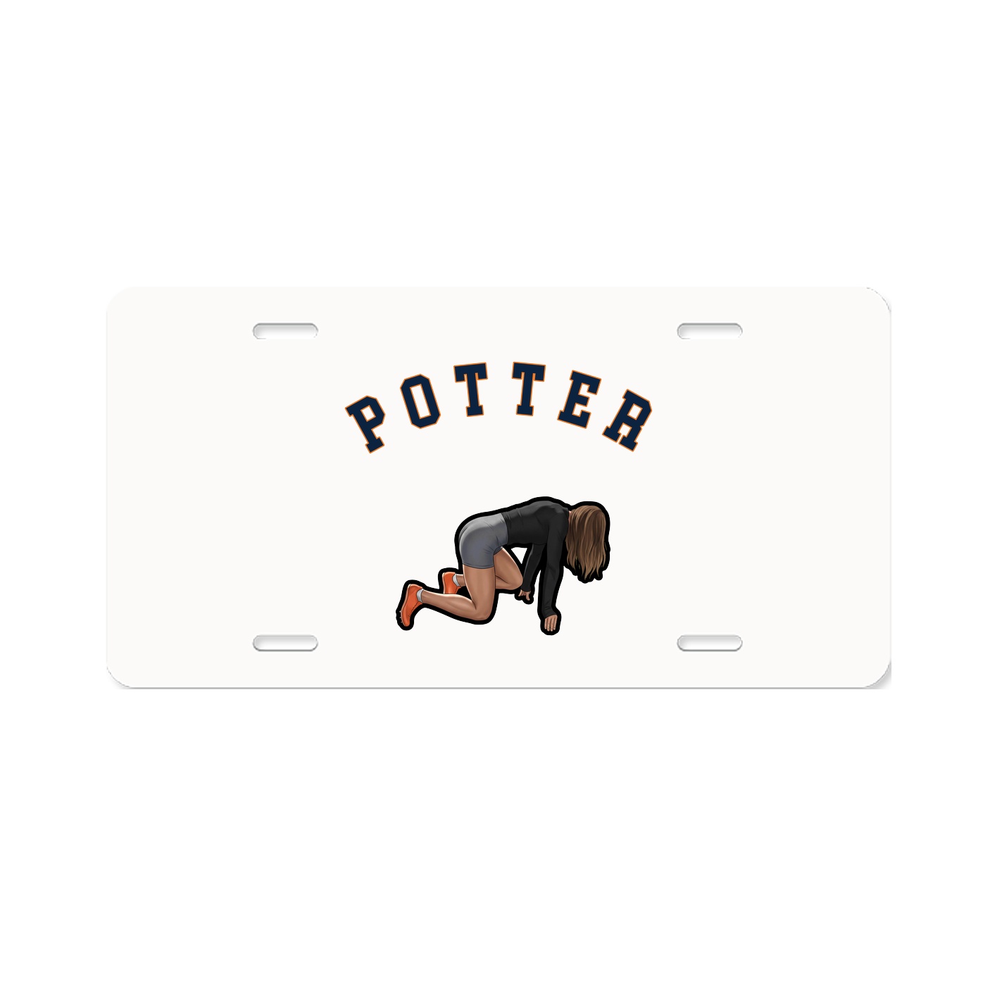 License Plate — Shirsey Arch in Classic
