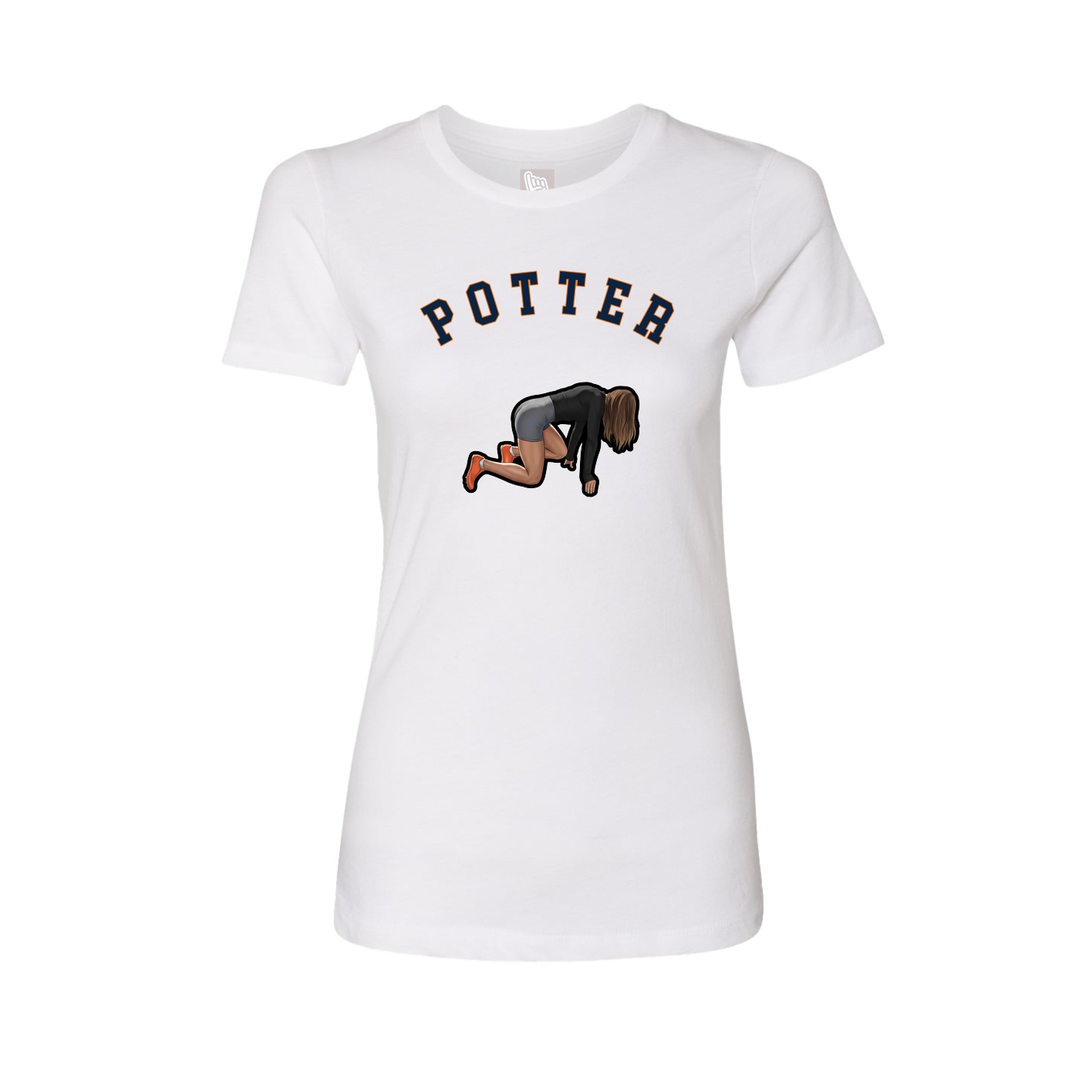 Womens Tee — Shirsey Arch in White