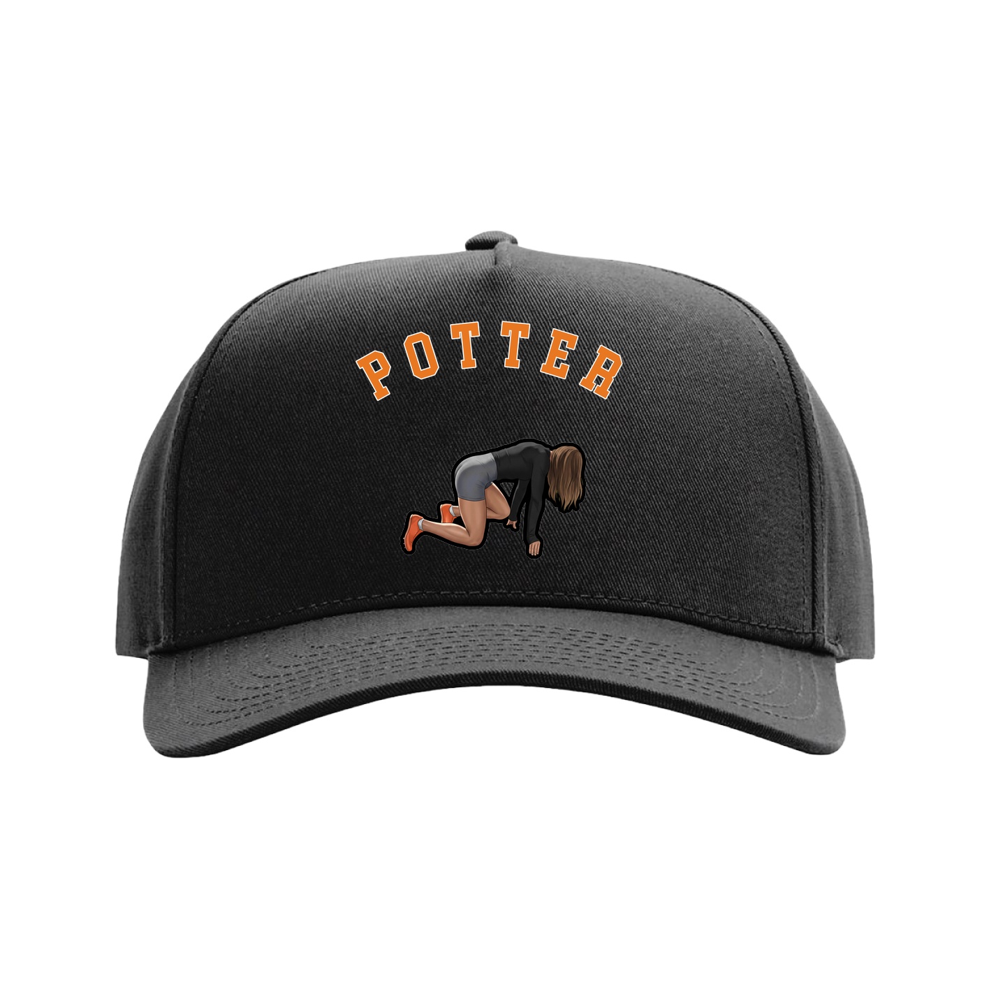 Full Fabric Five-Panel Champ Cap
