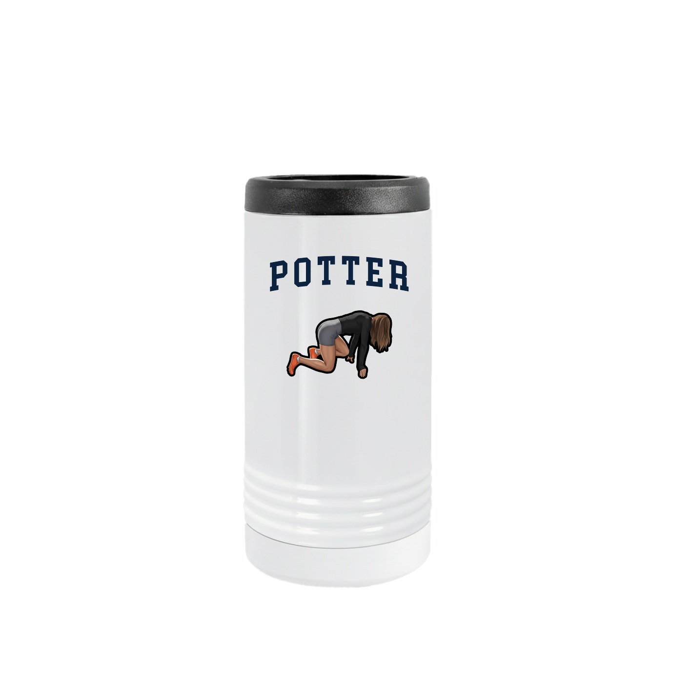 Slim Beverage Holder — Shirsey in White