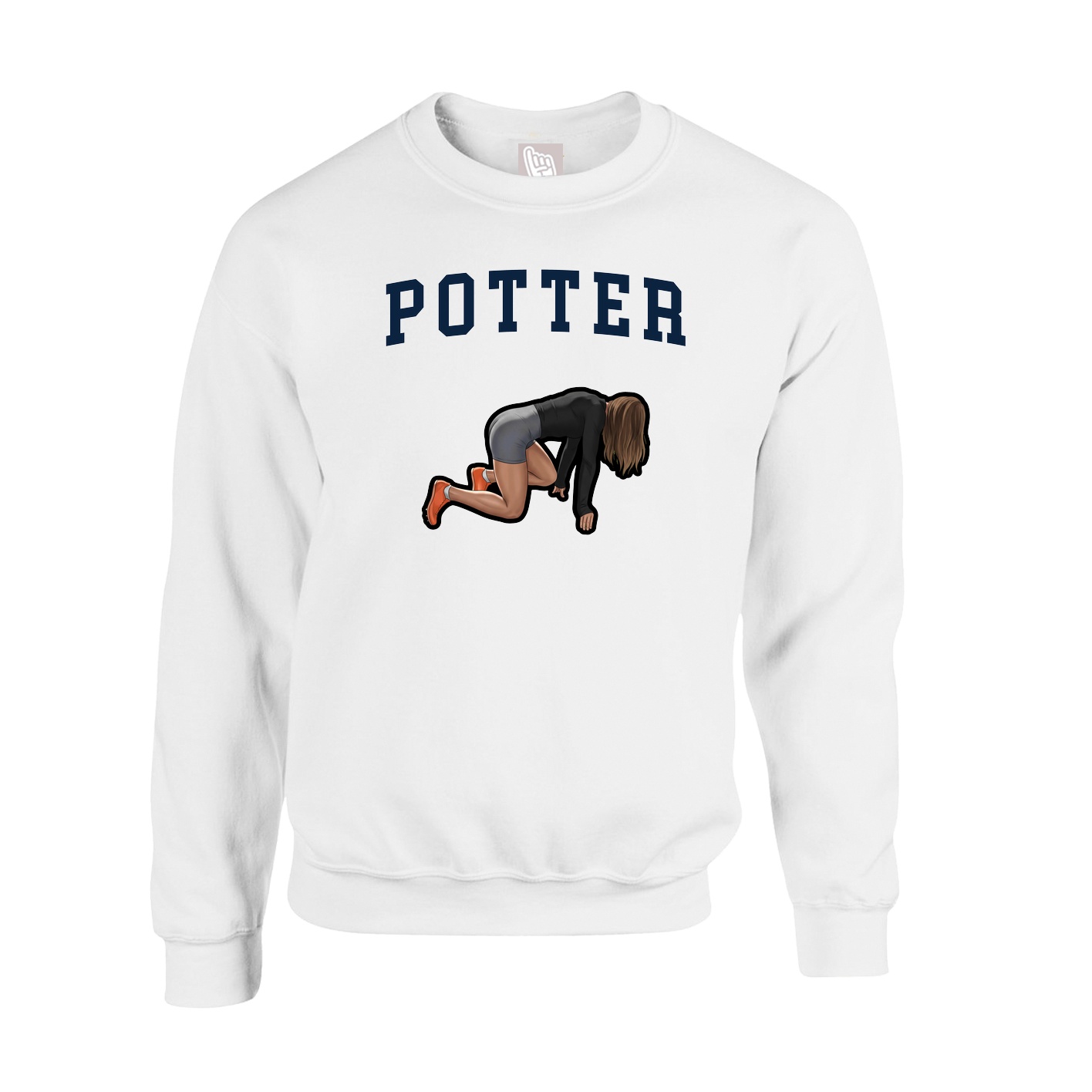 Fleece Crew — Shirsey in White